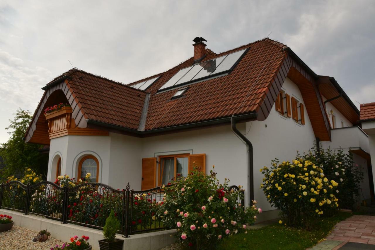 Pension Restaurant Rosenberg Jennersdorf Exteriör bild