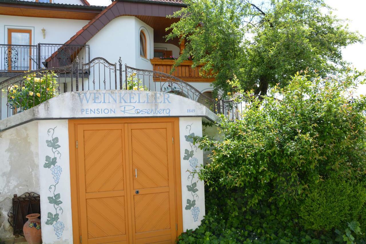 Pension Restaurant Rosenberg Jennersdorf Exteriör bild